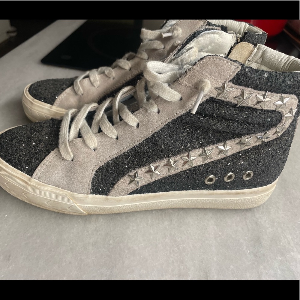 Vintage Havana High Top Sneakers